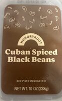 Cuban spiced black beans