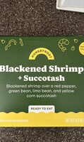 Blackene Shrimp & Succotash