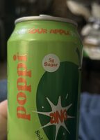 Prebiotic soda sour apple