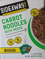 Carrot Noodles with Pesto