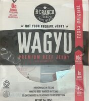 R-C Ranch Wagyu beef jerky- Texas Original