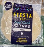 Fiesta Fit Low Carb Wraps Plain
