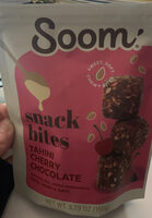Snack Bites Tahini Cherry Chocolate