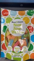 Neon sour worms