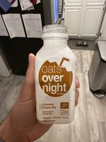 Oats Overnight shake Coconut Cream Pie