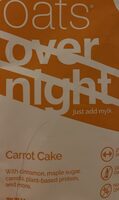 Oats Overnight Carrot Cake