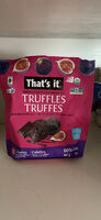 Organic Dark Chocolate Fig Truffles