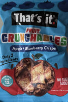 Crunchables Apple + Blueberry Crisps