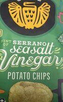 Hint of Serrano sea salt & Vinegar potato chips