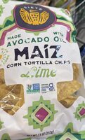 Maíz corn tortilla chips