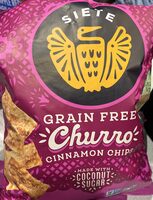 Grain free churro cinnamon chips