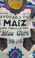 Maíz Corn Tortilla Chips Blue Corn
