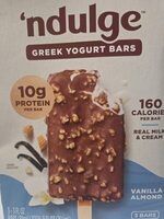 Vanilla Almond Greek Yogurt Bar