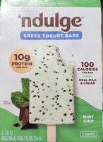 Mint Chip Greek Yogurt Bars