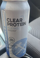 Clear Protein Blue Razz
