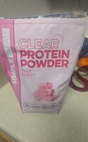 Clear Protein Powder Pink Burst