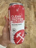 Clear Protein + Energy Blizzard Berry
