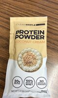 Coconut cream protein powder
