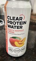 Clear Protein Water Peach Mango Crème