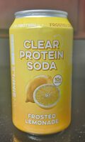 Frosted Lemonade Clear Protein Soda