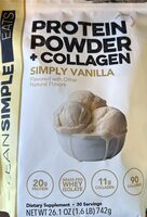 Simply Vanilla Protein Powder + Collagen