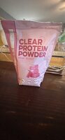 Clear Protein Powder Pink Burst