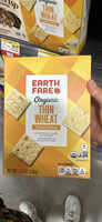 Organic Thin Wheat Crackers