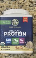 Organic protein warrior blend performance vanilla