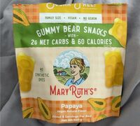 Gummy bear snacks