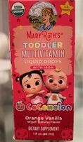 Mary Ruth’s Toddler Multivitamin Liquid Drops with Iron