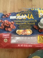 Pepperoni Mozzarella Ravioli