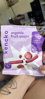 Organic Fruit Snaps Raspberry
