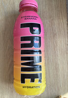 Prime hydration strawberry & banana