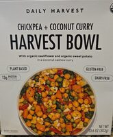 Chickpea Coconut Curry Harvest Bowl