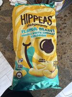 Chickpea puffs FLAVOR BLAST! GROOVY WHITE CHEDDAR EXPLOSION