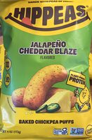 Baked chickpea puffs