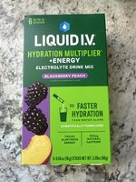 Liquid IV BlackBerry peach