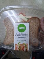 Smoked Turkey & White Cheddar Sandwich