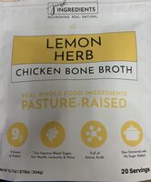 Lemon Herb Chicken Bone Broth