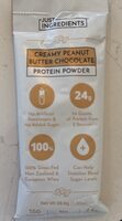 Chocolate peanut butter protein powder