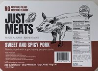 Sweet and Spicy Pork