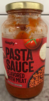 Pasta Sauce Flavored With Meat