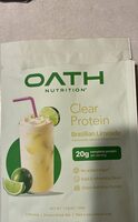 Clear Protein Brazilian Limeade