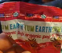 Organic pop strawberry