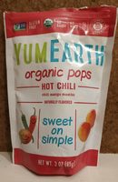 Hot chili organic lollipop
