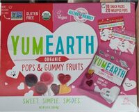 Organic Assorted Valentine Pops