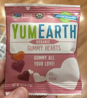 Organic Gummy Hearts