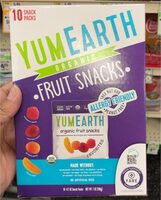 Organic Fruit Snacks Banana Blast, Strawberry Smash, Very Very Cherry, Perfectly Peach