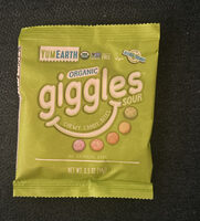 Giggles sour chewy candy bites