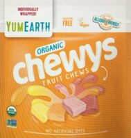 Organic fruit chews